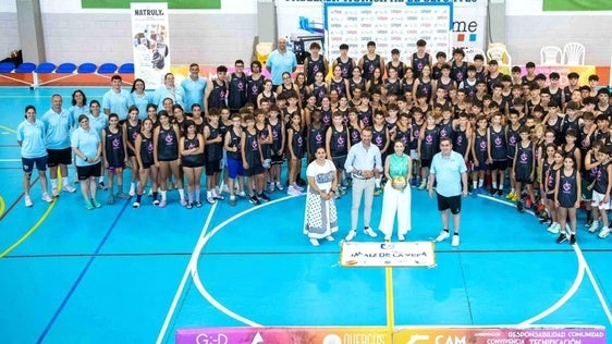 Guardiola, en el 'Campux Jaraíz de Baloncesto'