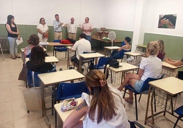 Clausura en el César Carlos de un curso de auxiliar administrativo contable