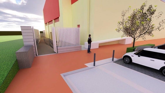 El Ayuntamiento mejorará la accesibilidad del pabellón de deportes