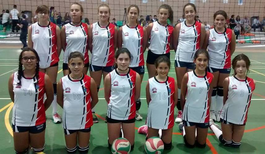 Equipo infantil femenino. 
