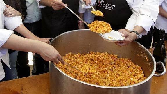 Migas extremeñas.