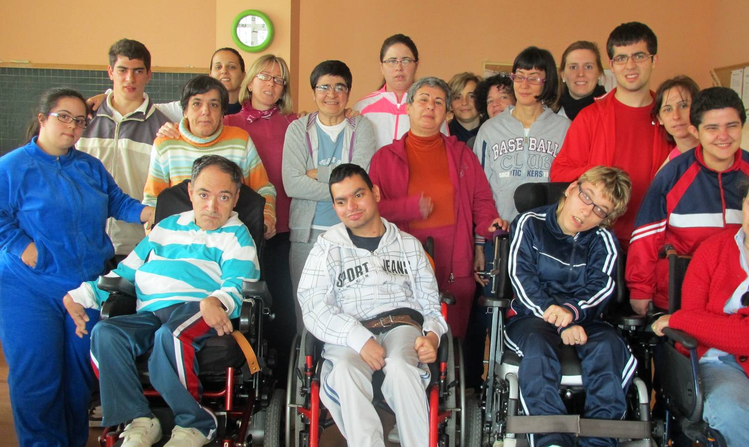 Parte de la familia de Aspace Jaraíz.