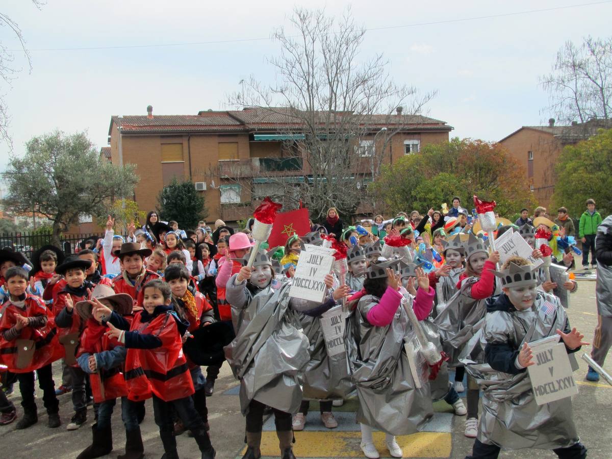 Alumnos del colegio Gregoria Collado.