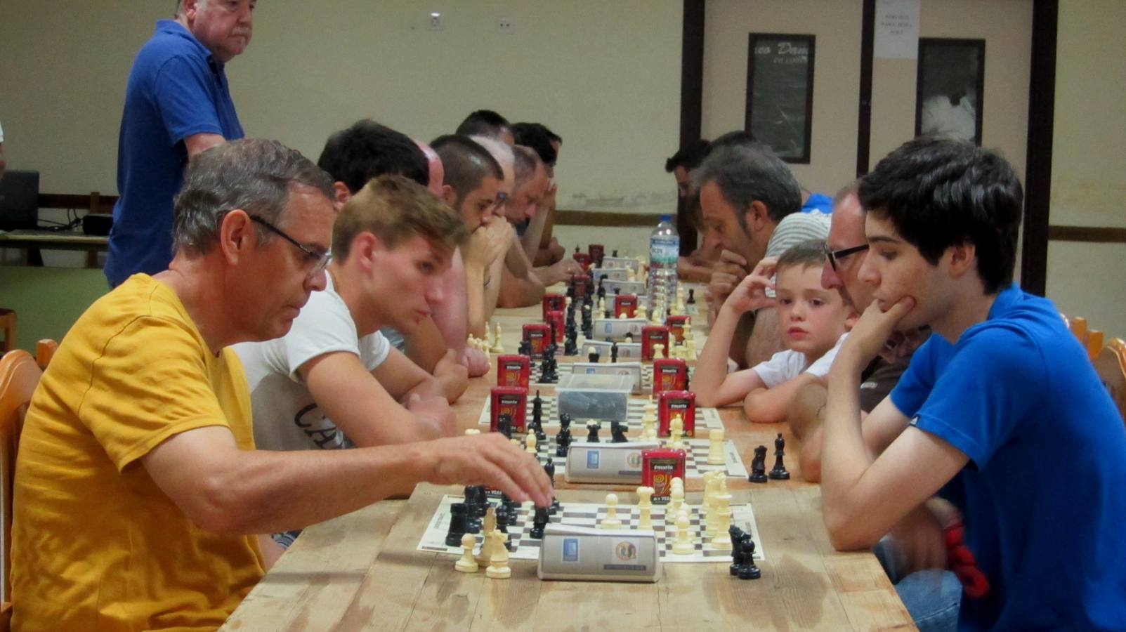 Inicio del torneo, esta mañana.
