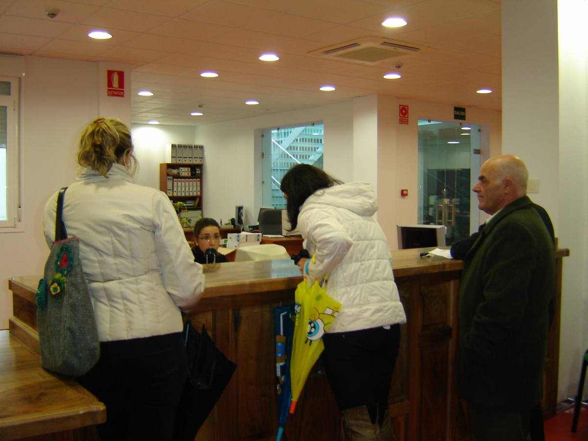 Servicios administrativos del Ayuntamiento. 