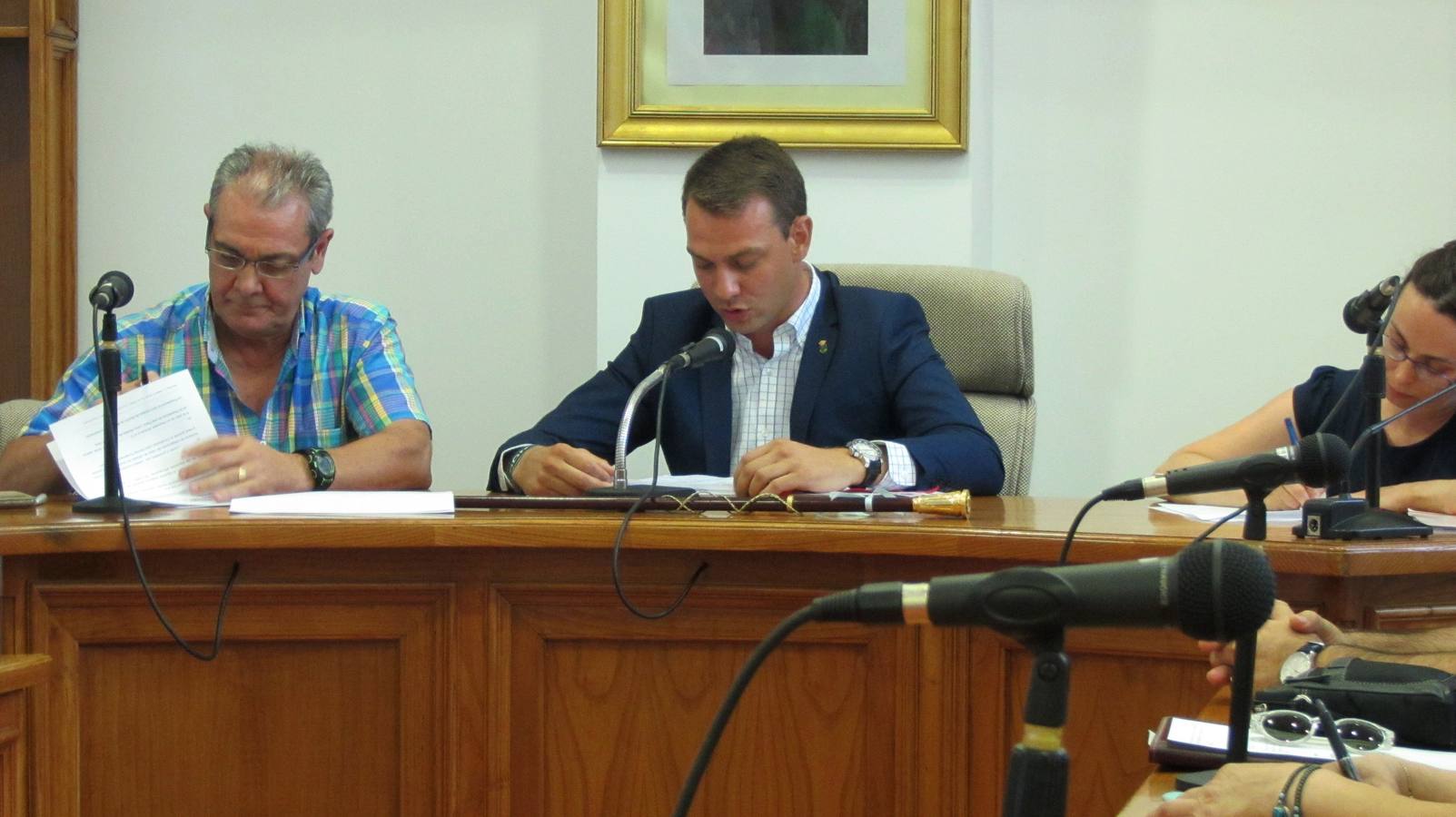 Pleno municipal.