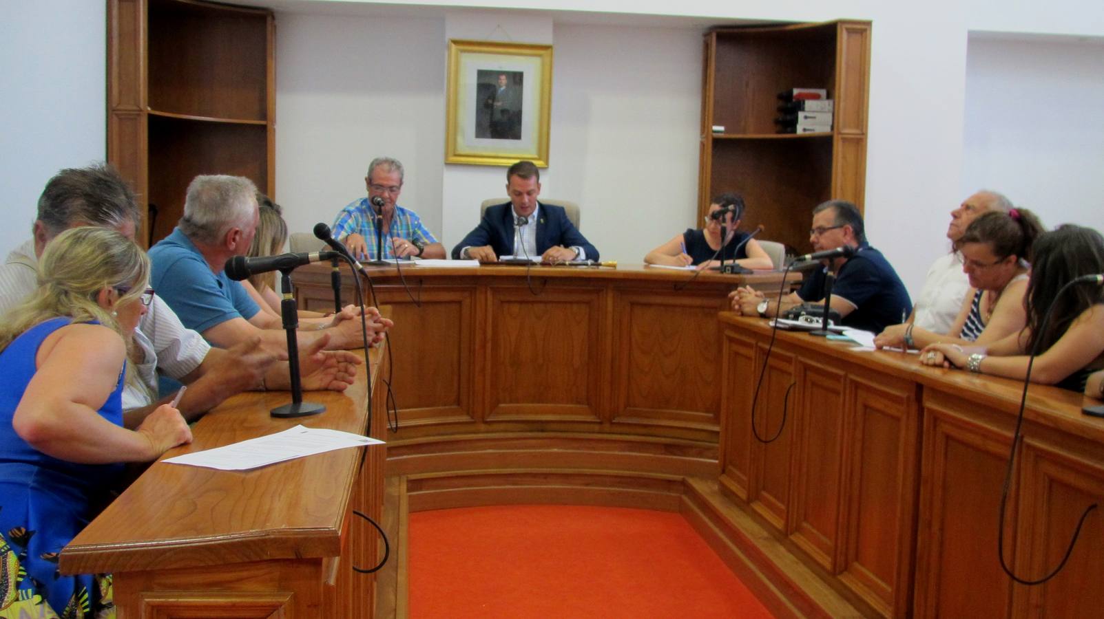 Pleno municipal. 