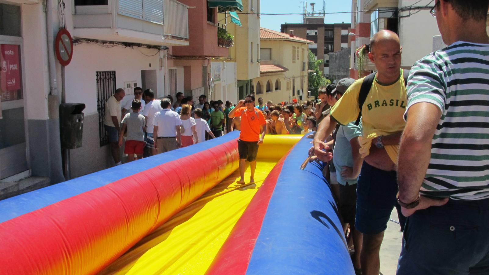 Tobogán del pasado año.