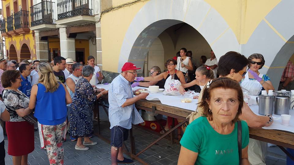 Degustación del pasado año. 