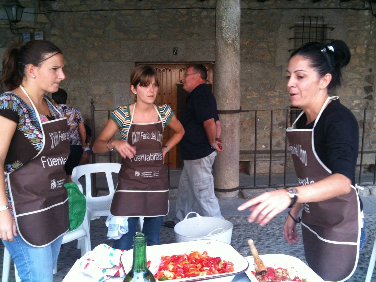 Guiso de la carne de toro.