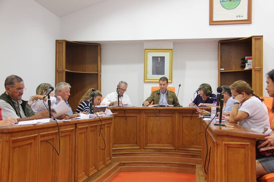 Sesión del último pleno ordinario municipal.