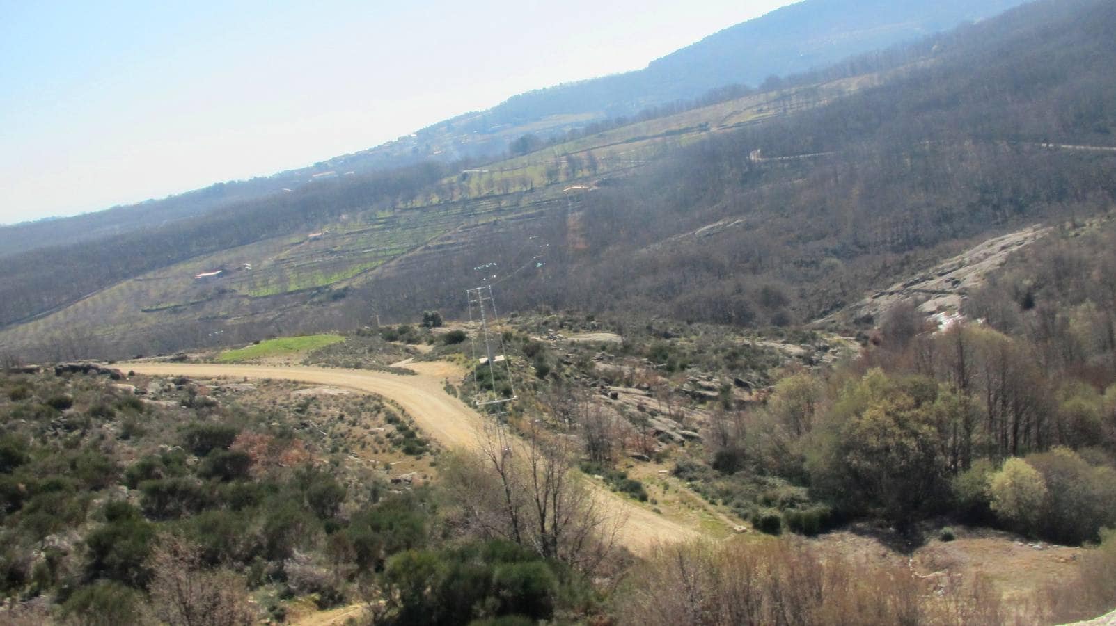 Panorámica vista desde la presa. P.D.CRUZ