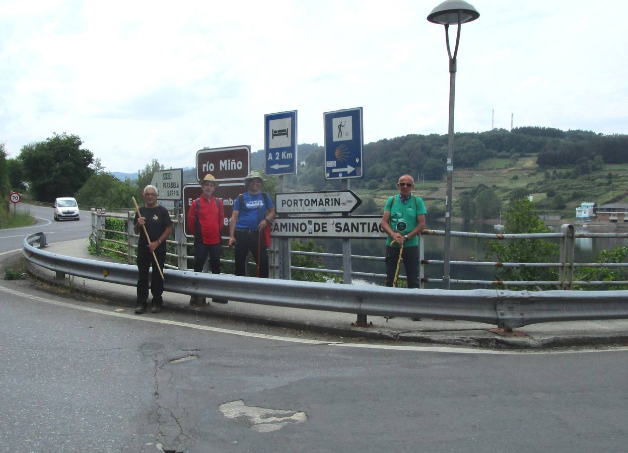 Retama realiza por tercera vez el Camino de Santiago