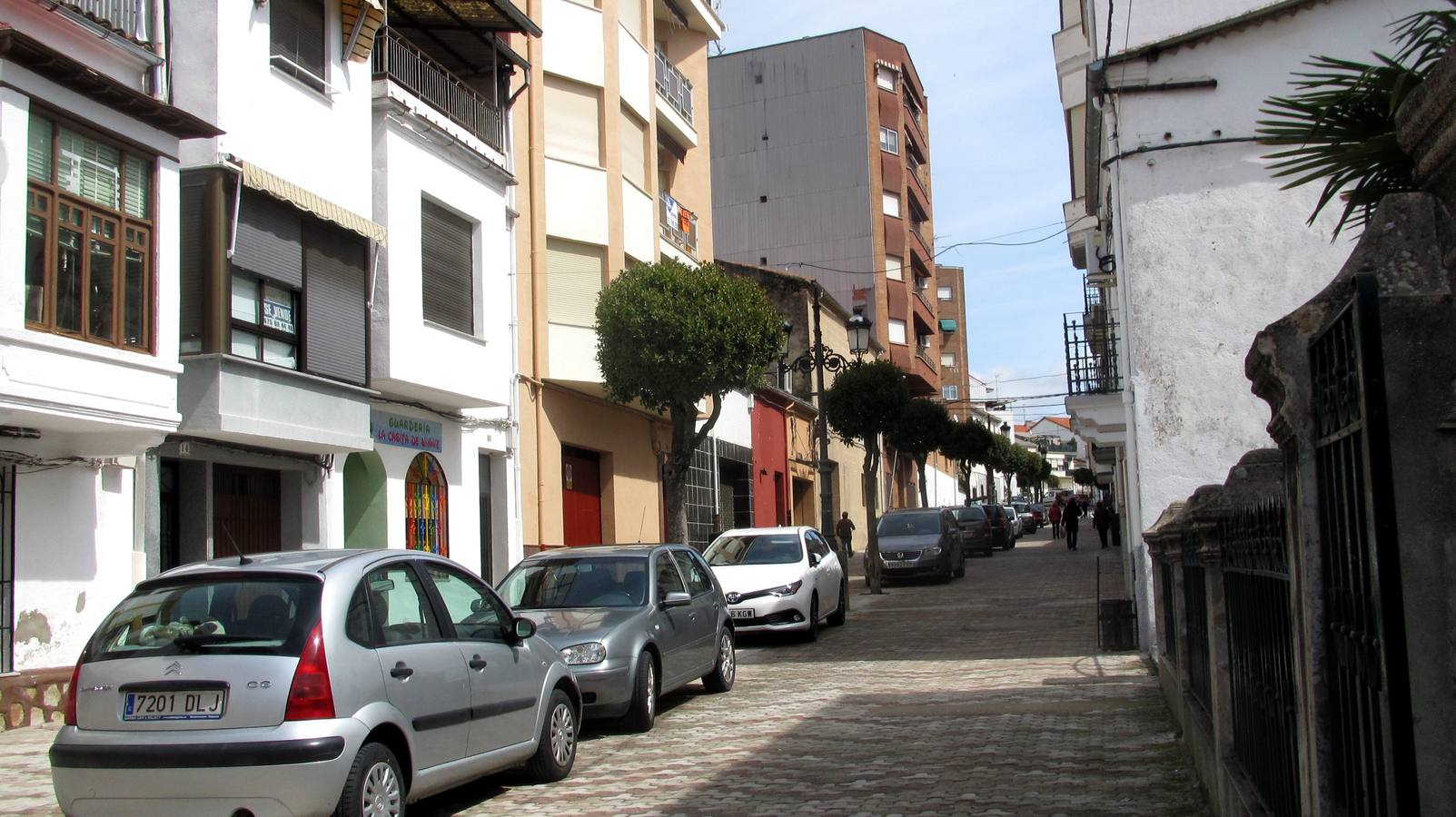 Tramo central de la avenida de Yuste.P.D.CRUZ