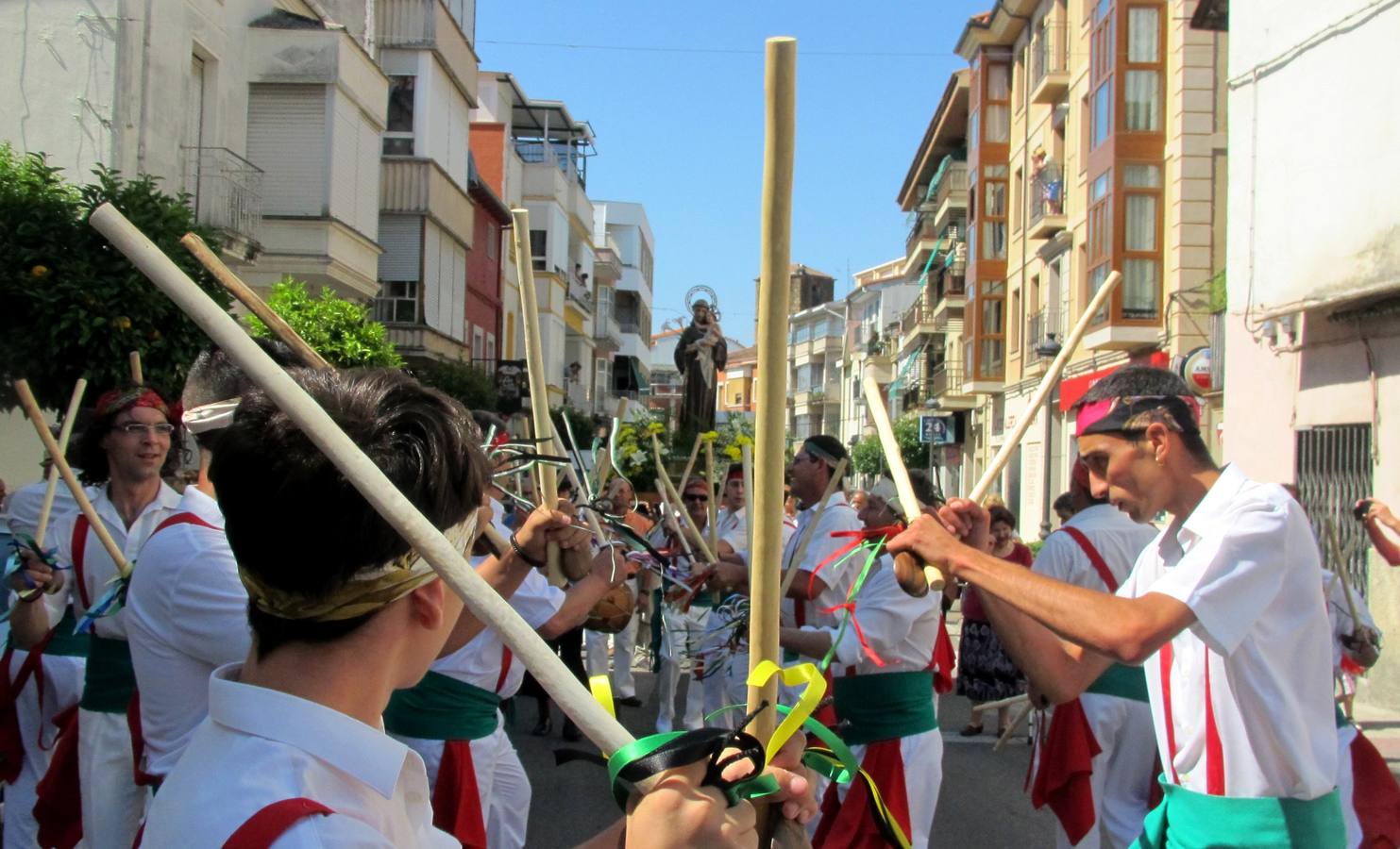 Esta tarde se traslada a San Antonio desde su ermita hasta la iglesia de Santa María