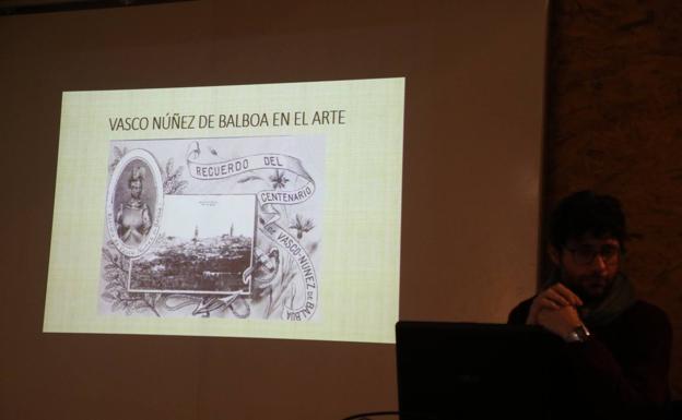 Ponencia 'Vasco Núñez de Balboa en el arte' por Antonio Torrado. 