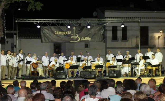 El grupo 'Cameratat Bolero' en uno de sus conciertos.