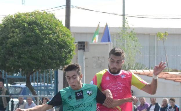 En el partido contra el Calamonte en octubre del año pasado. 