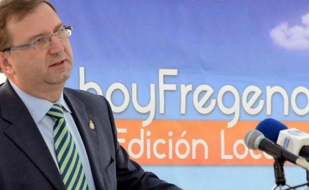 Juan Ignacio Márquez en mayo de 2010, presentando el hiperlocal de HOY, un proyecto del que fue pionero y al que dedicó su esfuerzo hasta los últimos momentos de su vida.