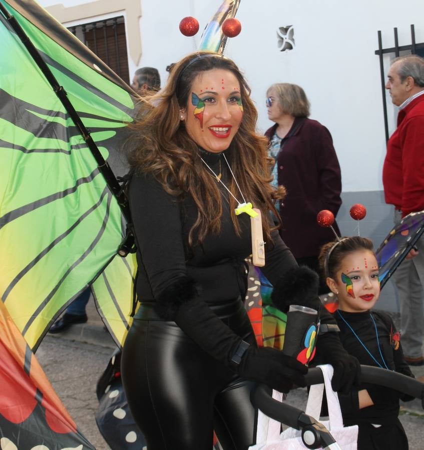 El desfile de Carnaval llenó de alegría, colorido y animación las calles de Jerez de los Caballeros. El desfile partió de la calle Eritas continuó el recorrido por el barrio de Los Mártires, la corredera Hernando de Soto y la calle Vasco Núñez, para culminar en la Plaza de España.Destacó la participación de muchos grupos, de todas las edades, pero especialmente de jóvenes, savia nueva que se va incorporando a la fiesta. Con un ambiente primaveral, fueron muchas las personas que se concentraron a lo largo del recorrido para disfrutar de este caudal de fantasía y de fiesta.