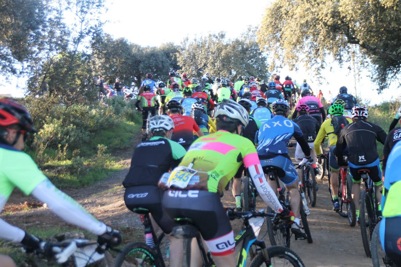 Sensacional jornada en torno al deporte del ciclismo la vivida este domingo, 10 de marzo, en Jerez de los Caballeros con la celebración del VII Maratón templario organizado por el Club ciclista de esta ciudad, con el que se ha dado continuidad a un Open de España de Maratón, que arrancó hace un mes con la VI Vuelta a Córdoba BTT.Miguel Muñoz y Lara Lois, acudían como líderes en la categoría élite tras ser los mejores en la primera cita y en esta prueba, han finalizado cuarto y primera de la general, respectivamente. José Márquez Granado (Quillo Márquez) ha sido el vencedor de la Maratón con un recorrido de 83 kilómetros por el bello entorno de dehesas de Jerez y la comarcar suroeste de Extremadura y con más de 2.000 metros de desnivel acumulado; seguido de Alejandro Díaz de la Peña y José Luis Carrasco Gámez. Agnieta Francke ha sido segunda de la general. En cuanto a los locales, Rafael García Barragán ha sido el primer jerezano de la Maratón en llegar a meta seguido de Ramón Pérez Guerrero y José Ángel González Pérez.El vencedor de la Ruta cicloturista, de 50 kilómetros, ha sido Alberto Cuevas Sánchez, seguido de Antonio Linares Paredes y Pablo Alpiste Quijada.