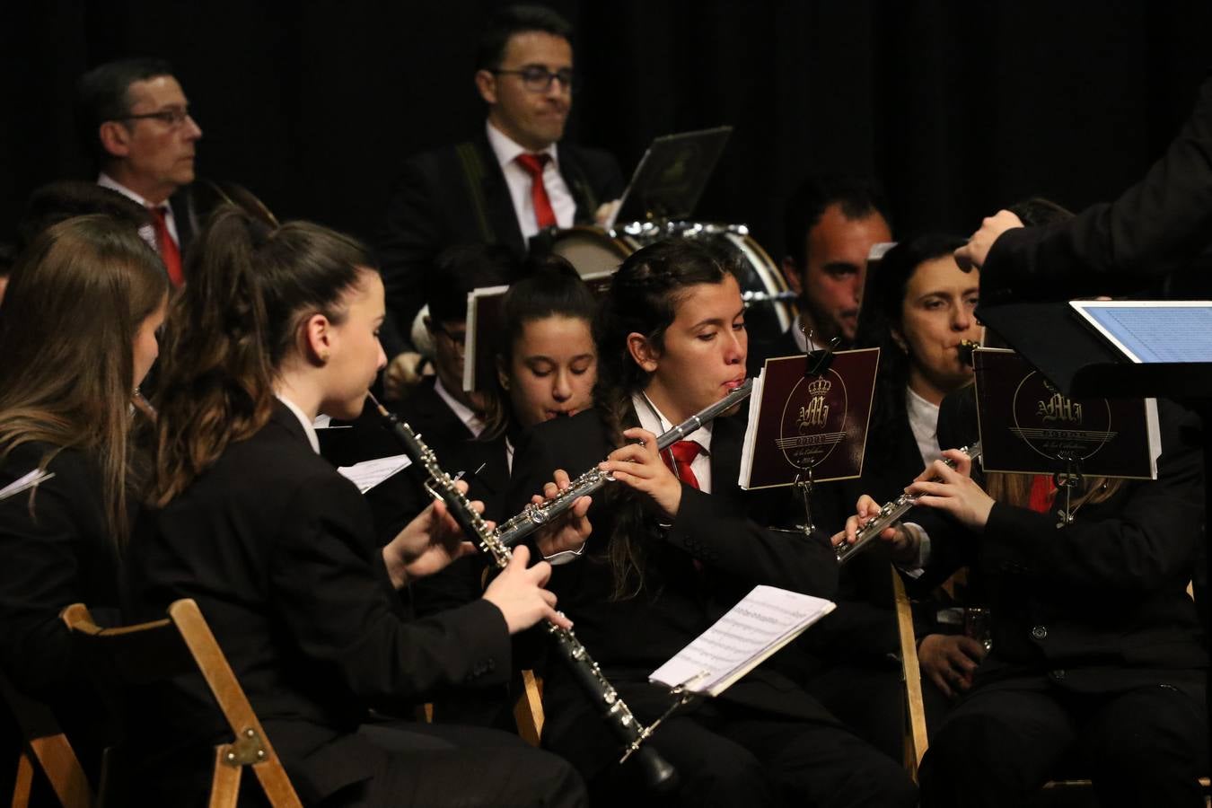 El Cine-teatro Balboa acogió, ayer, la sexta edición del 'Certamen de Bandas Solidario', organizado por la Junta de Cofradías de la Semana Santa de Jerez de los Caballeros. Un Certamen que, gracias a la participación de las distintas agrupaciones musicales del municipio y del Valle de Santa Ana, consiguió recaudar 375 euros y 36 kilos a beneficio del Almacén de Alimentos que Cruz Roja gestiona en Jerez. 