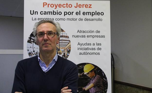 Carlos Boza Antón, candidato de Ciudadanos a la Alcaldía de Jerez de los Caballeros.