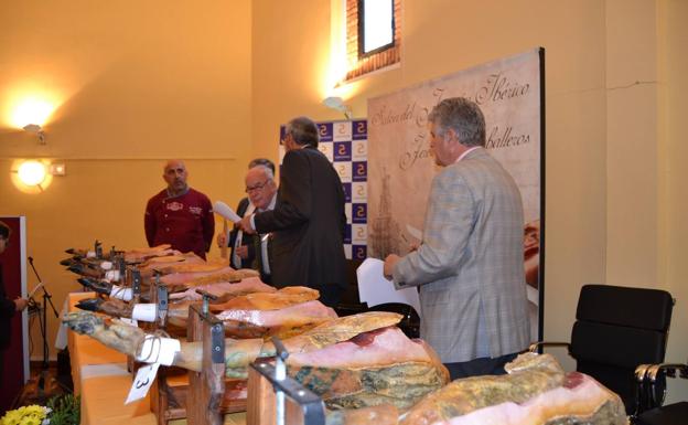 Jurado durante el Concurso Jamón de Oro Jerez. 