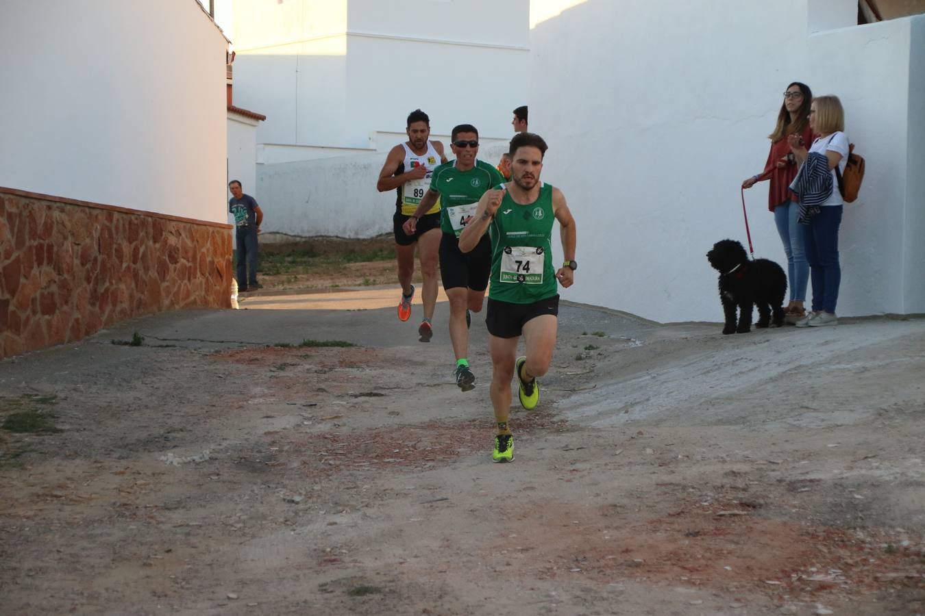 La Bazana acogió, ayer, la tercera edición de la carrera popular Juan José Galván Méndez 'Juanito'. Antonio Grillo Sánchez y María Dolores Pons Díaz fueron los vencedores de la prueba absoluta. La cita consiguió recaudar 405 euros que se destinarán, nuevamente, a la Asociación 'Todos contra la Histiocitosis'.