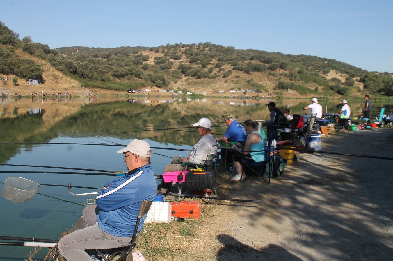 Buen ambiente pero pocas tencas en el 301 aniversario del Concurso tradicional de Pesca 'Charca de la Albuera' que se ha celebrado este domingo 2 de junio en el enclave natural del que toma su nombre. esta cita organizada por la Sociedad de Pesca Balboa. Francisco Pérez Caballo con una captura de 11.380 gramos ha sido el ganador de esta edición. 