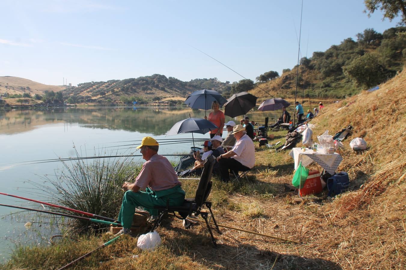Buen ambiente pero pocas tencas en el 301 aniversario del Concurso tradicional de Pesca 'Charca de la Albuera' que se ha celebrado este domingo 2 de junio en el enclave natural del que toma su nombre. esta cita organizada por la Sociedad de Pesca Balboa. Francisco Pérez Caballo con una captura de 11.380 gramos ha sido el ganador de esta edición. 