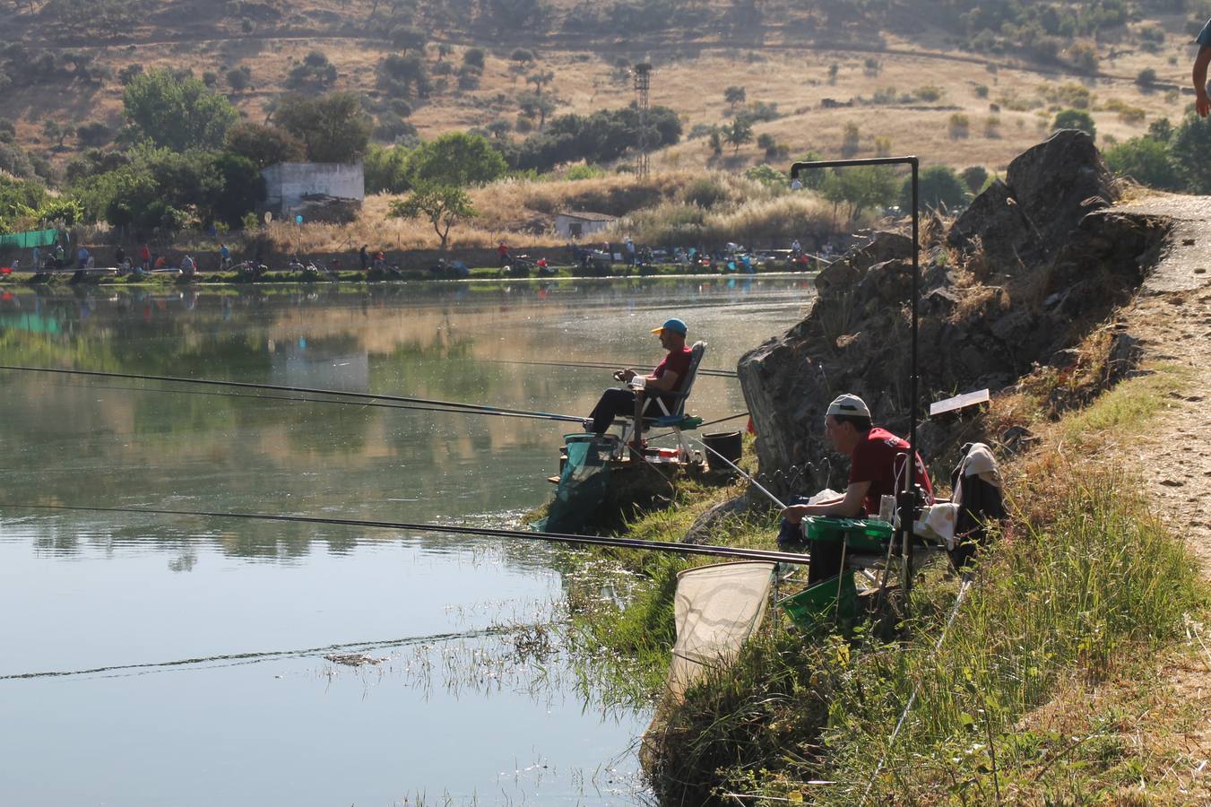 Buen ambiente pero pocas tencas en el 301 aniversario del Concurso tradicional de Pesca 'Charca de la Albuera' que se ha celebrado este domingo 2 de junio en el enclave natural del que toma su nombre. esta cita organizada por la Sociedad de Pesca Balboa. Francisco Pérez Caballo con una captura de 11.380 gramos ha sido el ganador de esta edición. 
