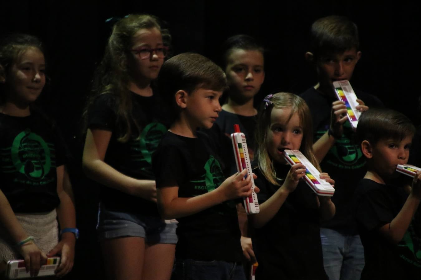 El Cine-teatro Balboa acogió, ayer, el concierto de clausura del curso 2018/2019 de la Escuela Municipal de Música de Jerez de los Caballeros. En esta cita, los alumnos y alumnas participantes ofrecieron una muestra de los conocimientos adquiridos durante el curso y su evolución a lo largo del mismo en las distintas modalidades impartidas. En este curso, han sido 113 los alumnos y alumnas que se han formado en la citada Escuela y cinco los profesores que han impartido las diferentes asignaturas: David Carrasco, Carlos Álvarez, Sergio Carrasco, Cristian Ivasr y Mª Asunción Pérez.