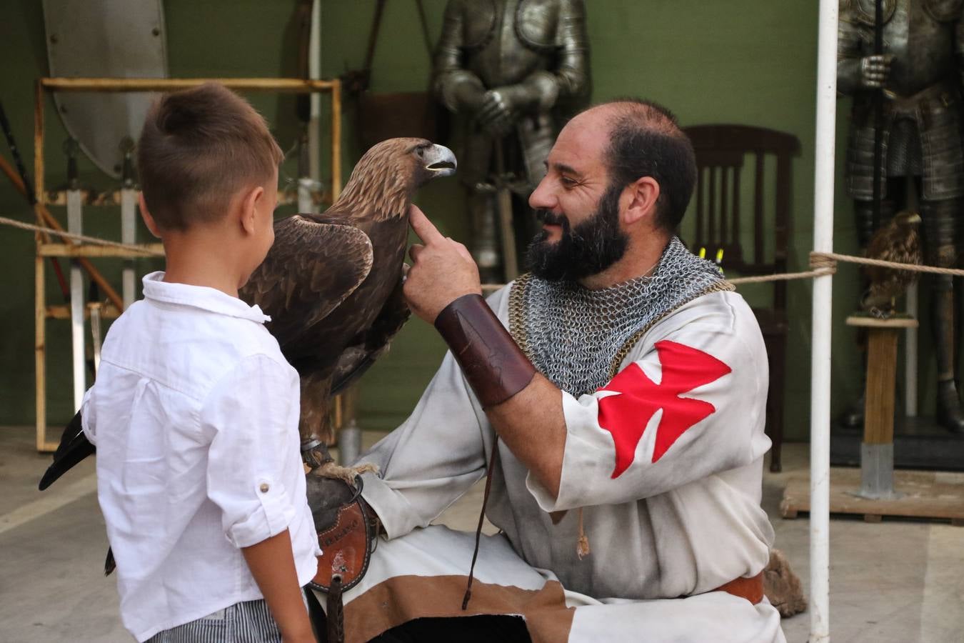 Las visitas guiadas, los talleres y los espectáculos marcan el ritmo del XVI Festival Templario. Vecinos y turistas recorrieron, ayer, las principales calles del municipio donde artesanos, mercaderes y taberneros ofrecían sus productos. También, pequeños y mayores disfrutaron con 'Descubriendo rincones templarios'; demostración de formaciones de combate; taller de cantería; cómo se vestía un templario para el combate; pasacalles; tiro con arco; espectáculo circense medieval, y espectáculo aéreo y de fuego.