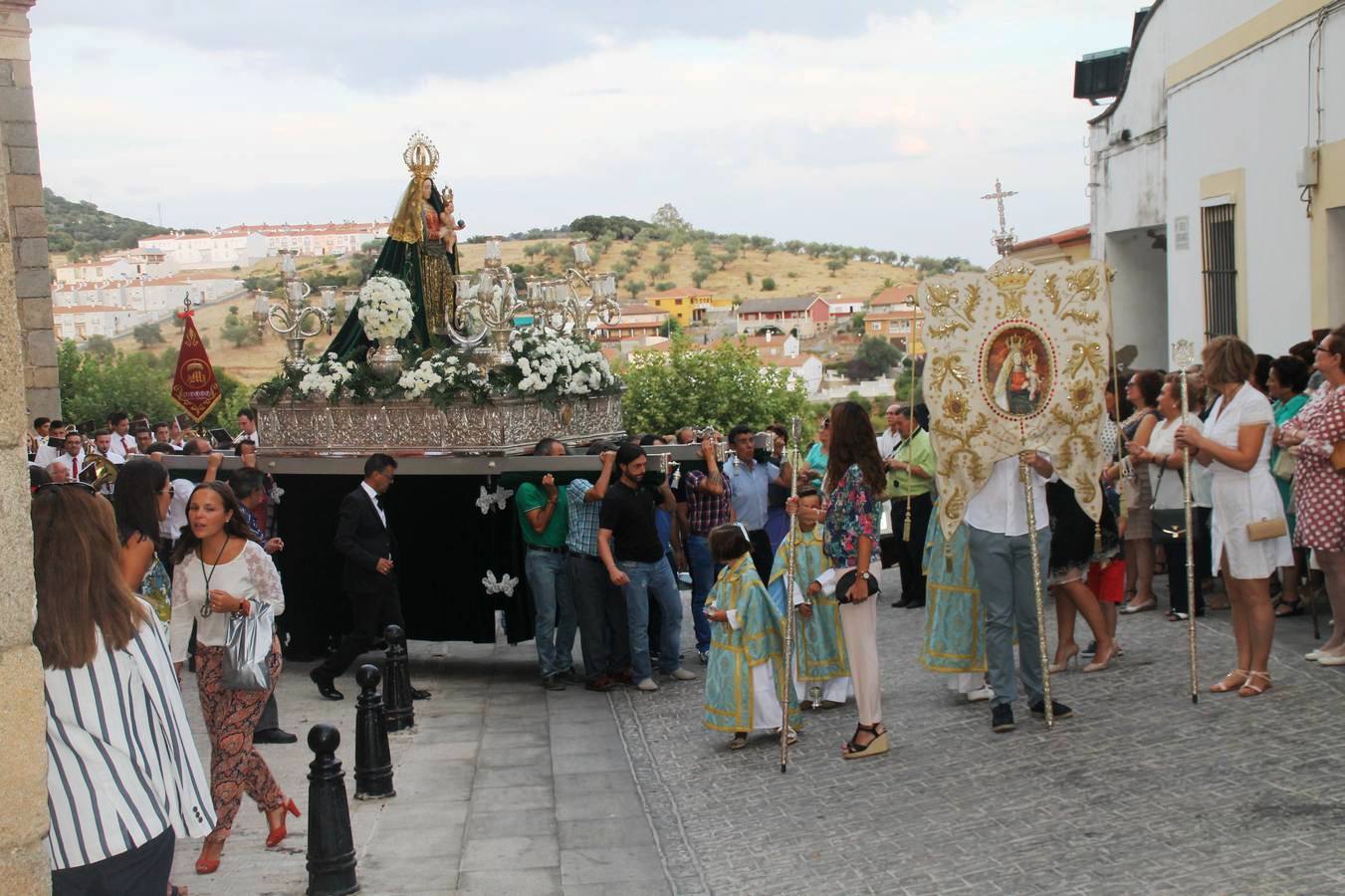 La imagen de la Patrona será llevada en procesión, de regreso a su Santuario, el 8 de septiembre.
