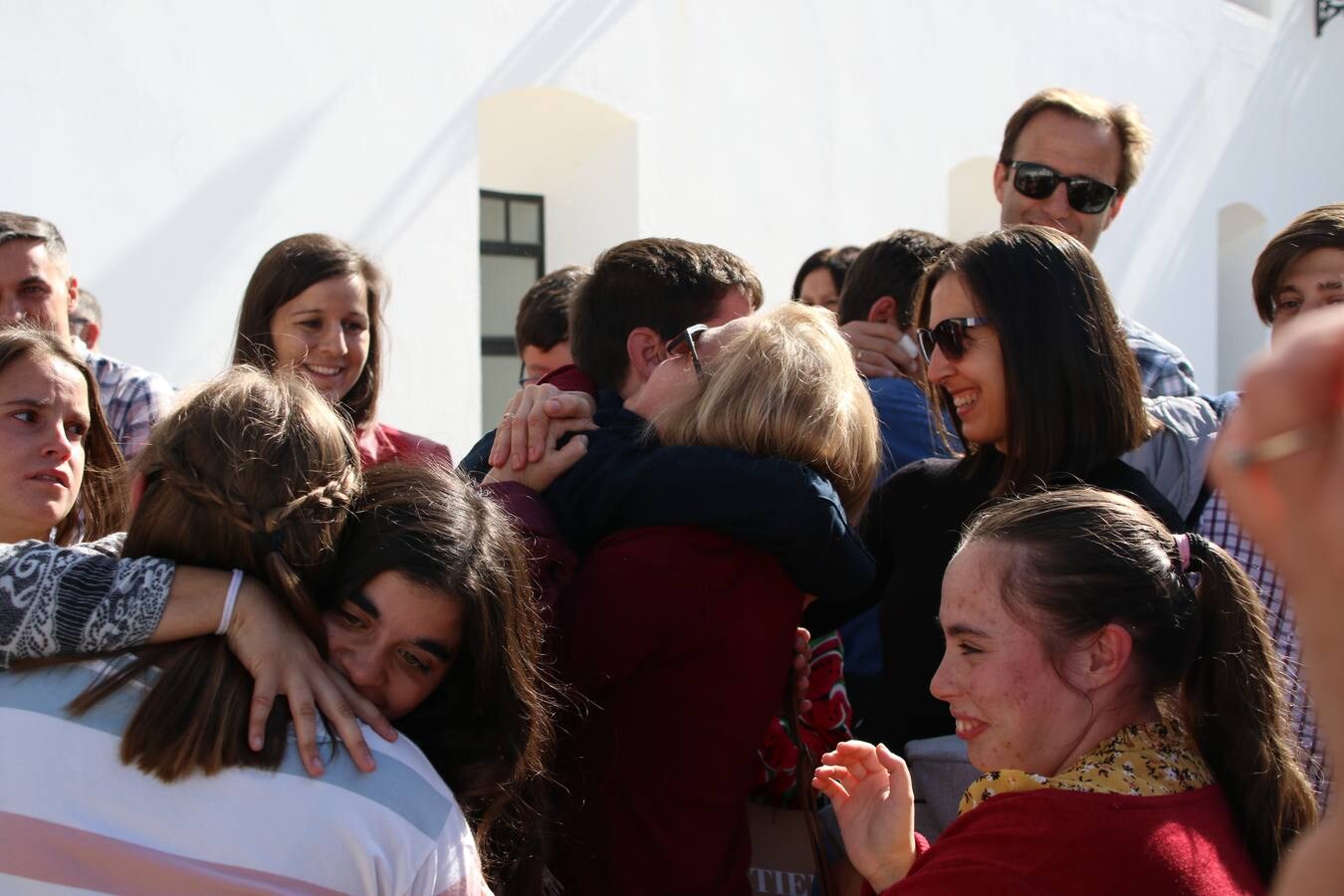 Fotos: Jerez recibe entre aplausos y gritos de &quot;campeón&quot; al atleta Manuel Gómez Lucas