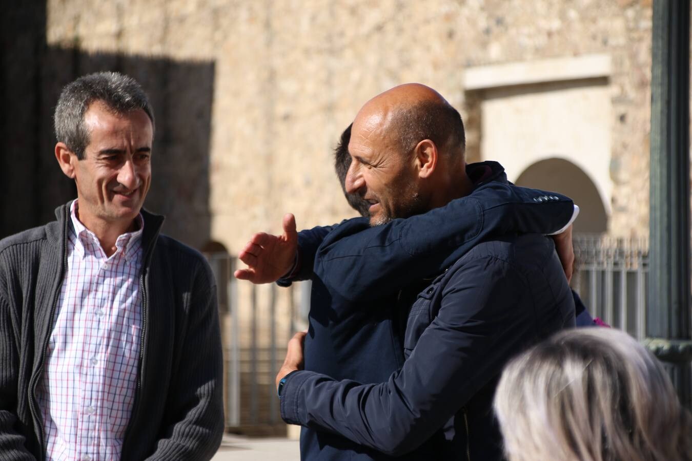 Fotos: Jerez recibe entre aplausos y gritos de &quot;campeón&quot; al atleta Manuel Gómez Lucas