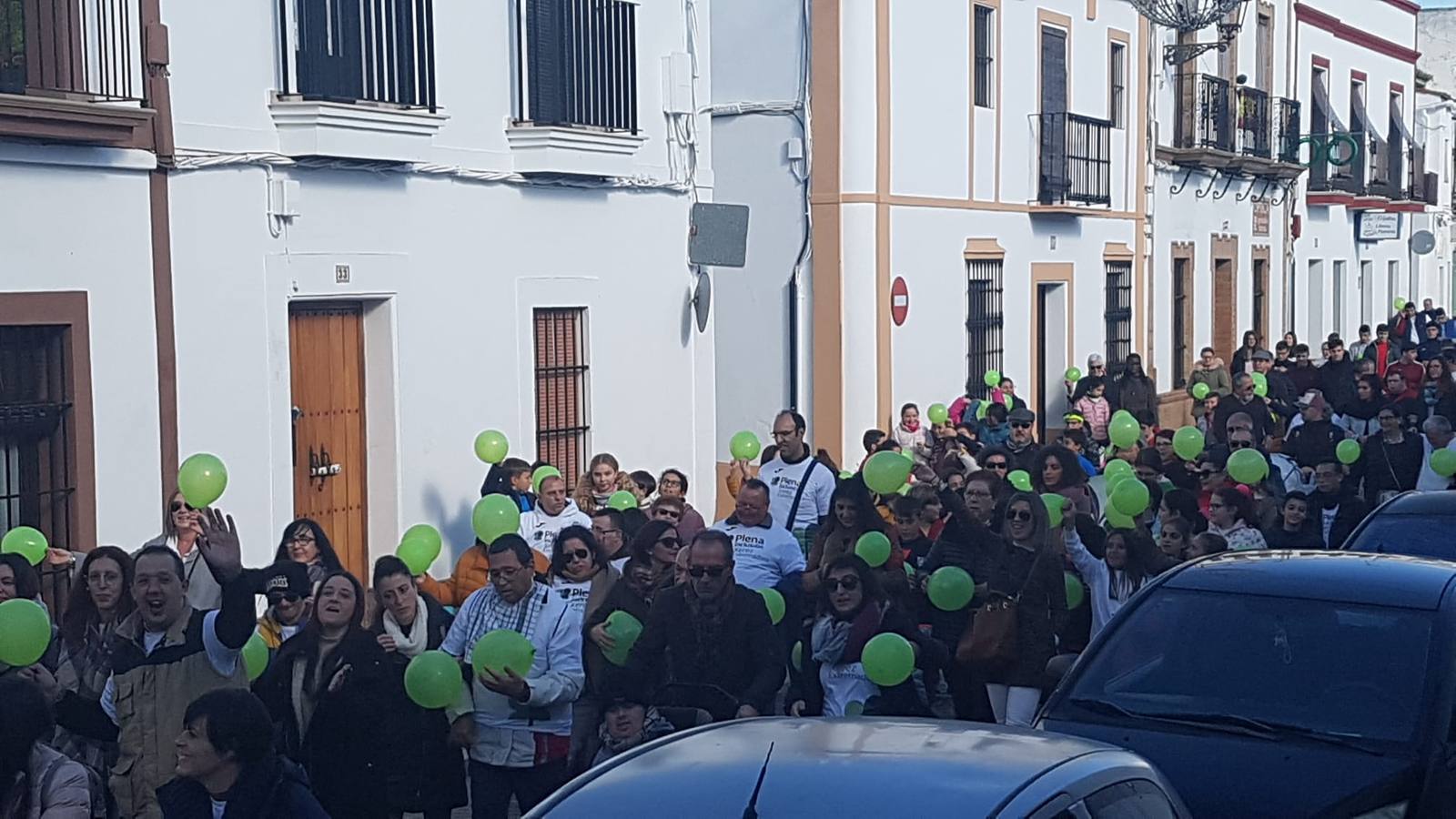 XI Macha de Plena Inclusión Xerez en el Día Internacional de las Personas con Discapacidad.