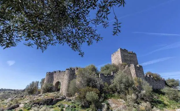 Castillo de Peñafiel, en Zarza la Mayor.