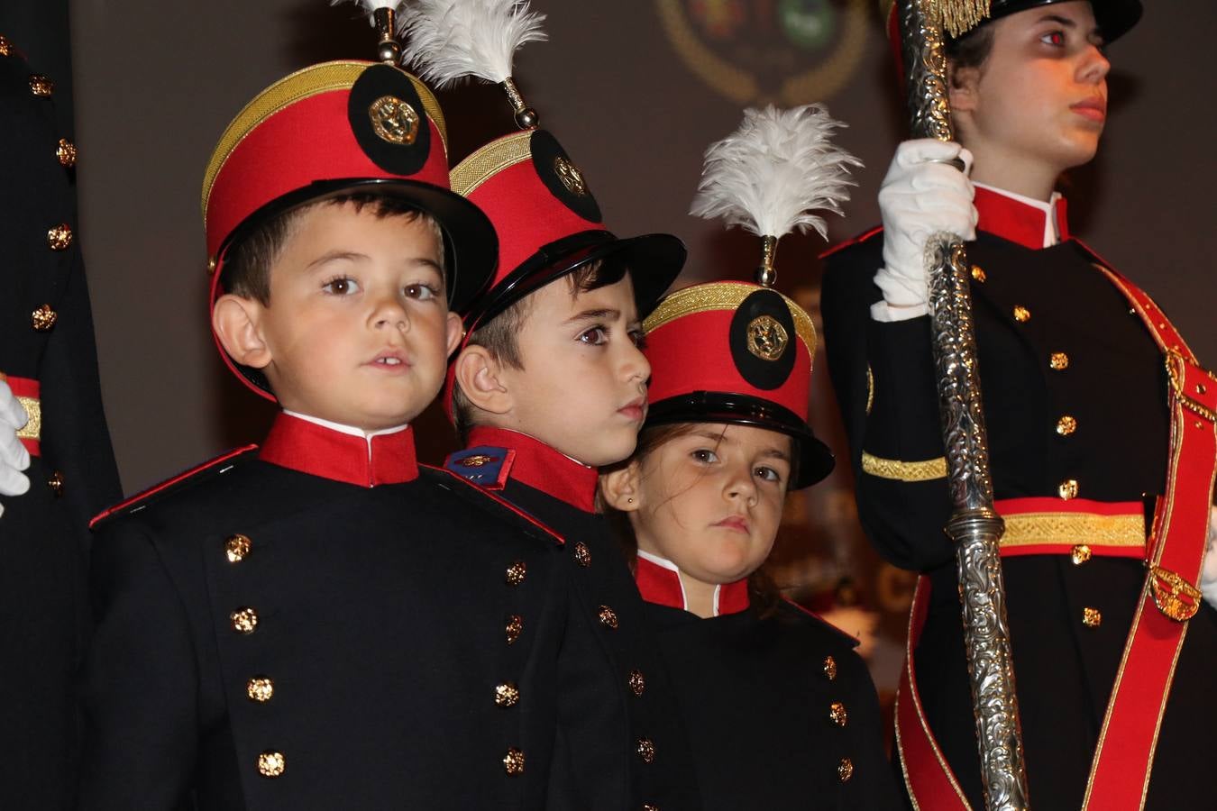 La Agrupación Musical 'Maestro Sousa' interpretando una de las Marchas de su repertorio para esta Semana Santa.