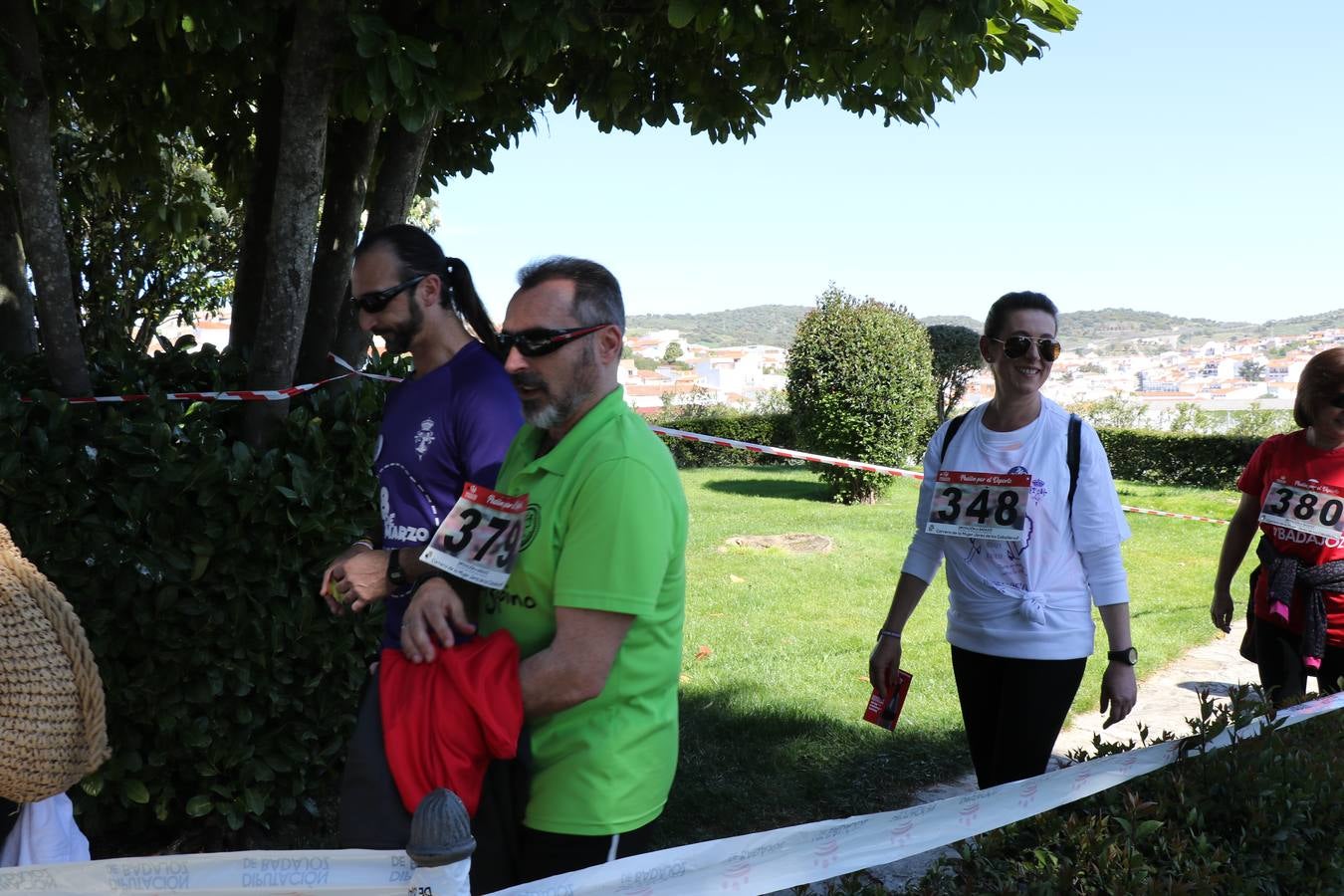 Participantes en la II Carrera de la Mujer.