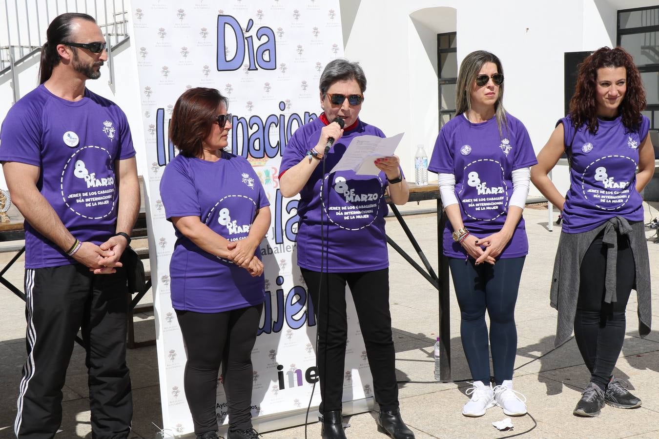 Participantes en la II Carrera de la Mujer.