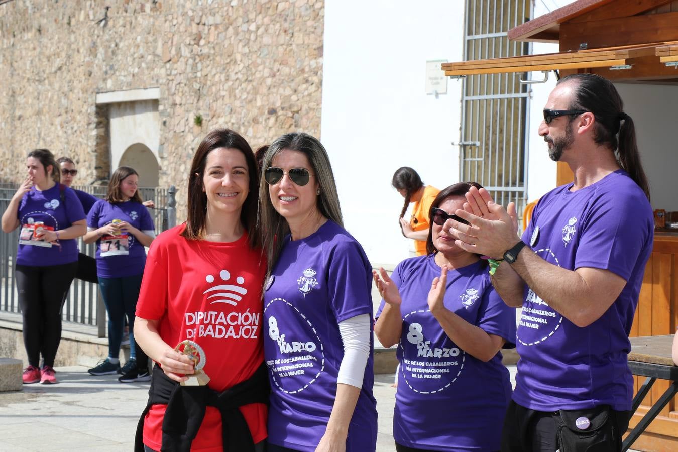 Participantes en la II Carrera de la Mujer.