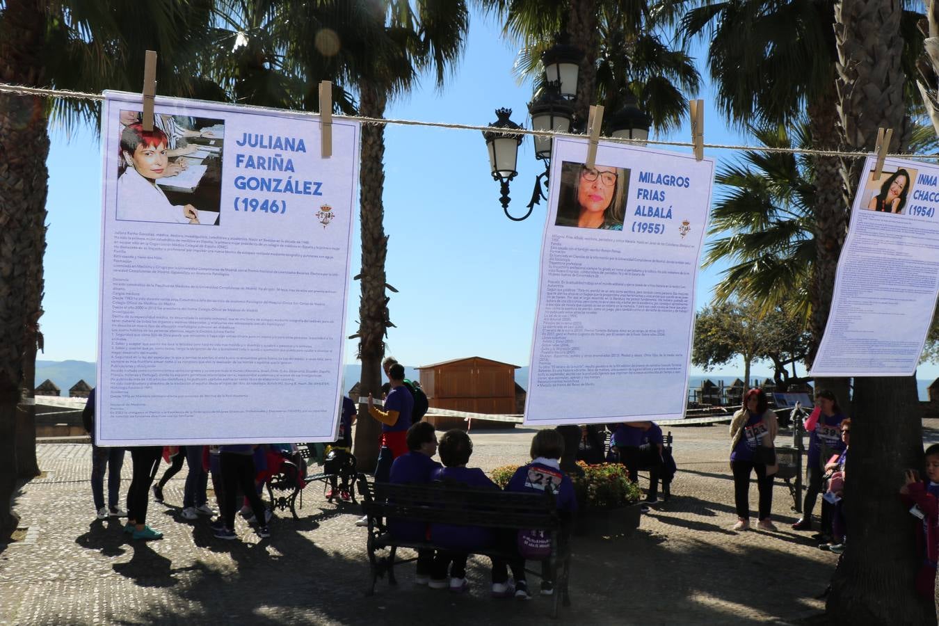 Participantes en la II Carrera de la Mujer.