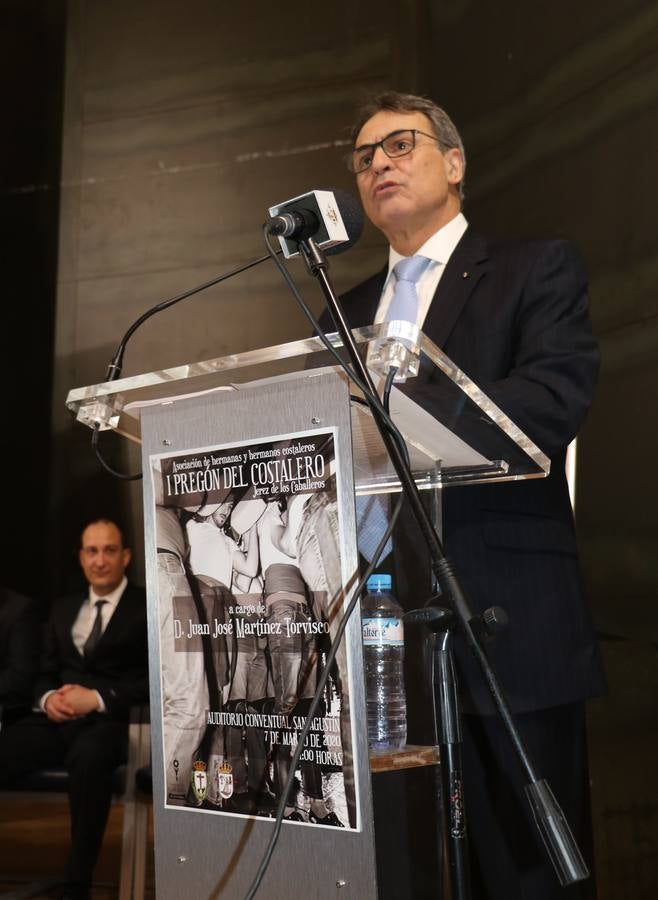 Juan José Martínez Torvisco durante su Pregón.