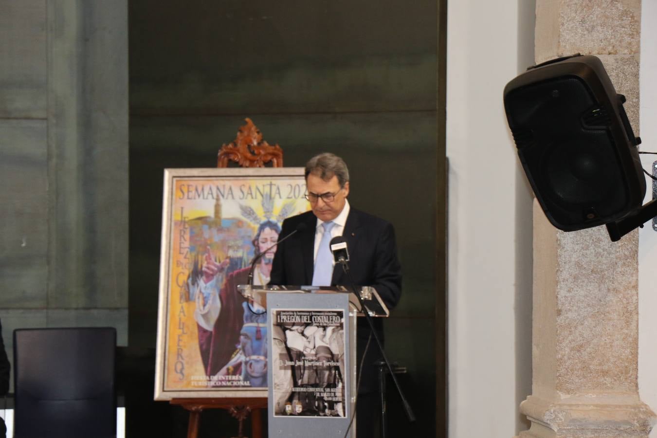 Juan José Martínez Torvisco durante su Pregón.