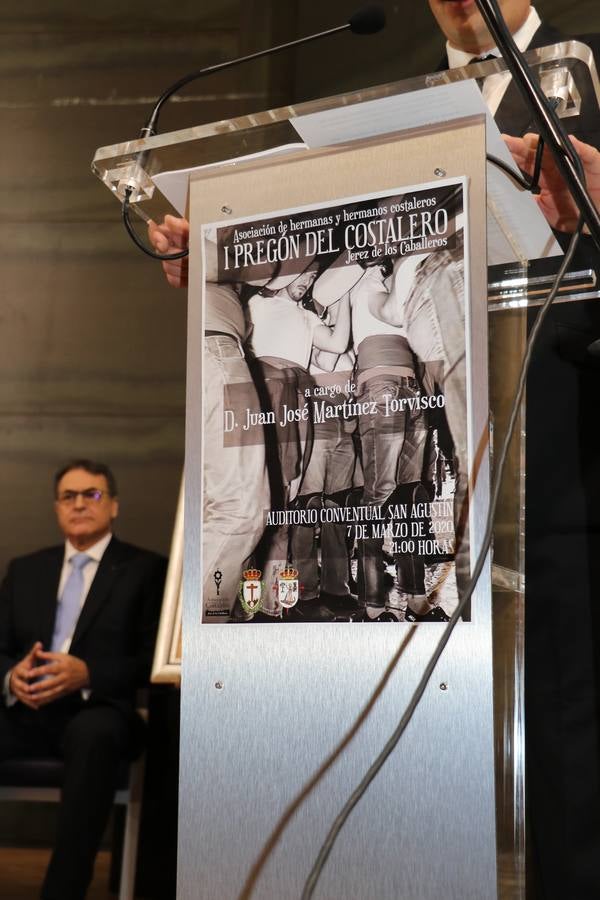 Juan José Martínez Torvisco durante su Pregón.