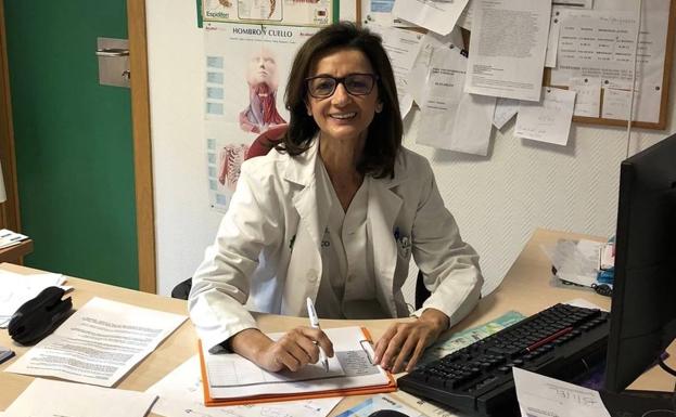 María Gil, coordinadora del Centro de Salud. 