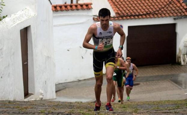 Segmento de carrera a pie.