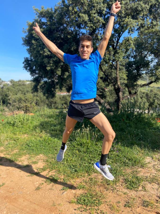 Muchos jerezanos celebraron la posibilidad de hacer deporte al aire libre.